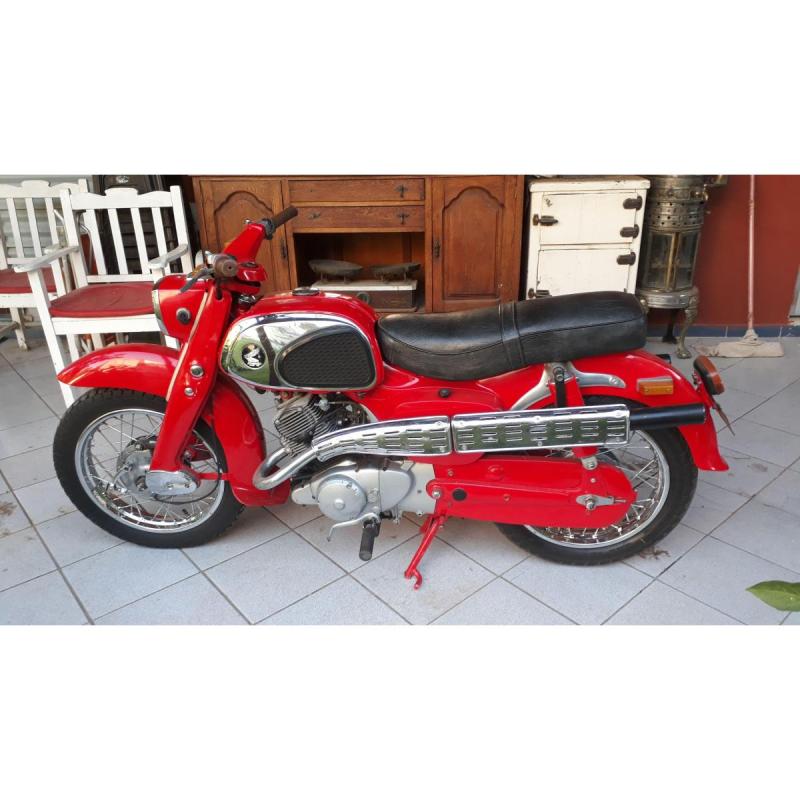 Honda Benly 125 CS92 Sport, titular al día. - 2