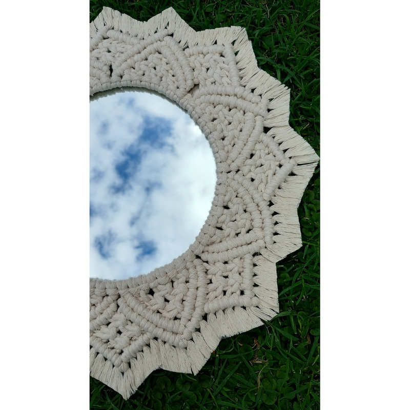 Espejo macramé - 2