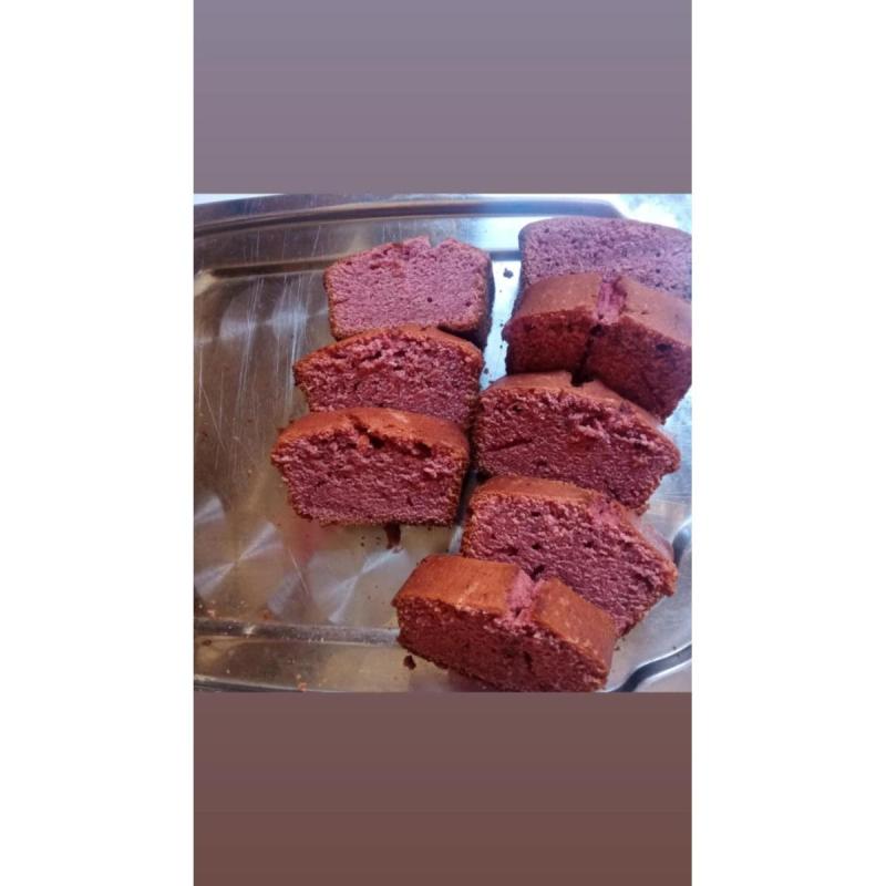 Budín red velvet  totalmente casero - 2/3
