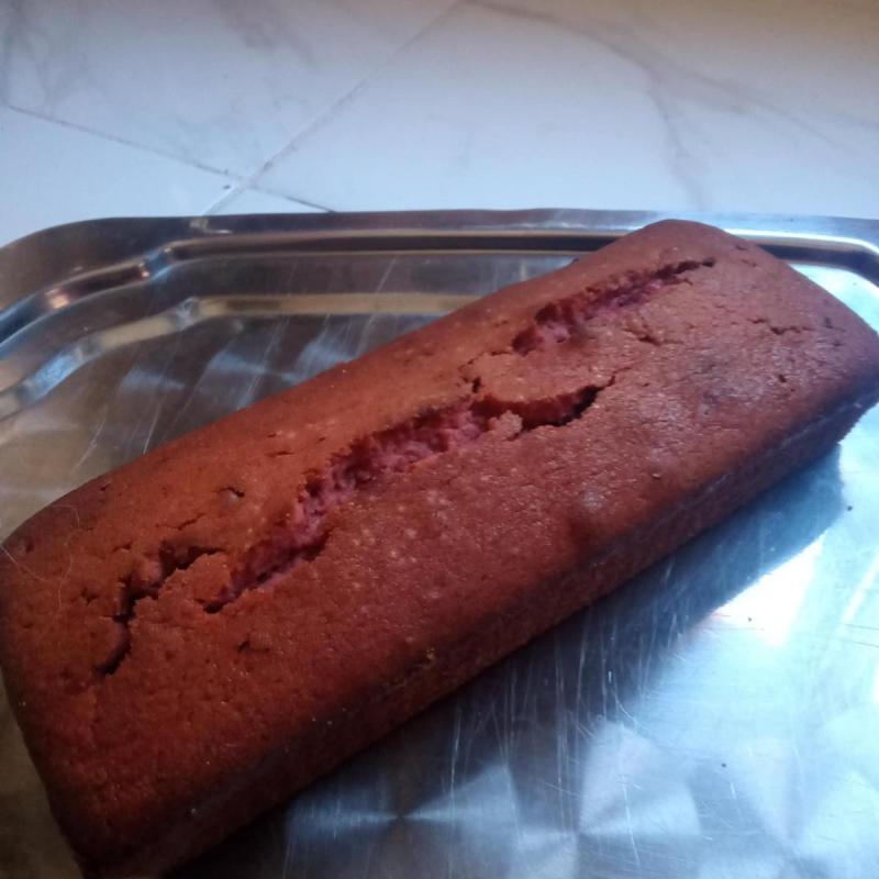 Budín red velvet  totalmente casero - 3/3