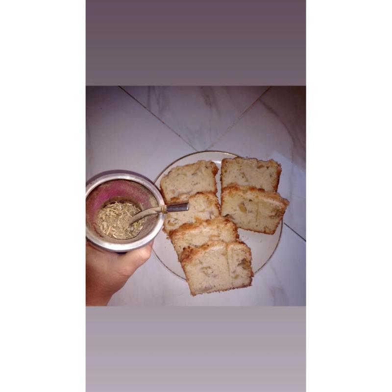 Budín totalmente casero de manzana y canela con Streusel - 4