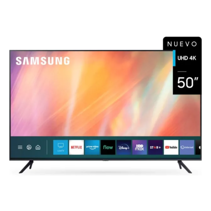 Smart Tv Samsung Un50au7000g 50 4k Led Negro (Usado)