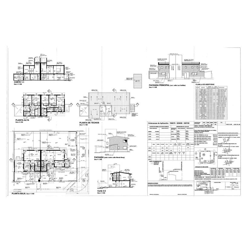 Duplex planta alta y planta Baja. 140 m2 cubiertos. 200 m2 de terreno Amplios patios. Cochera cubier - 2