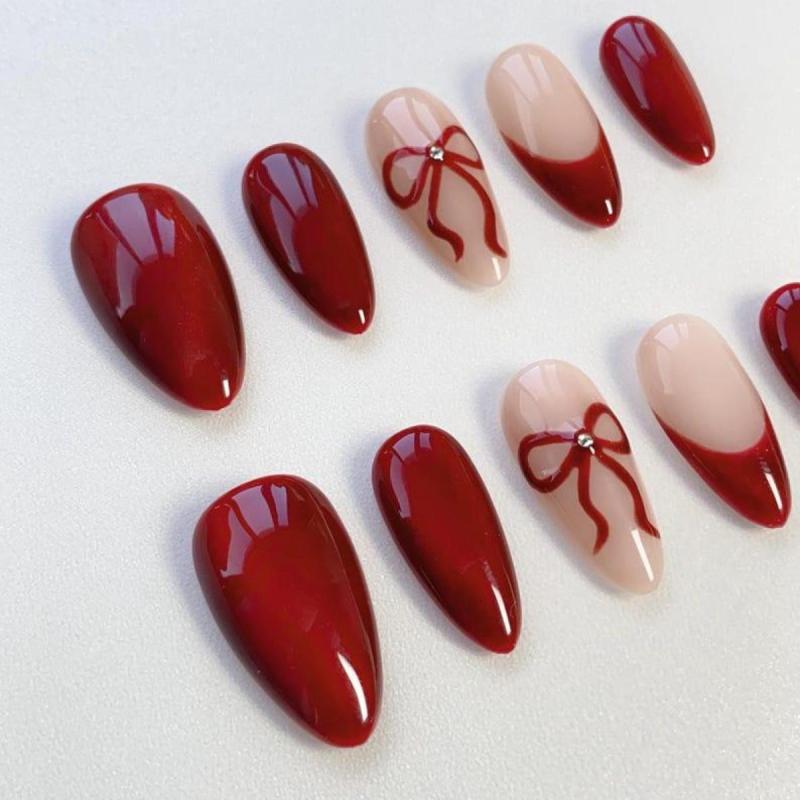 Uñas press on personalizadas 🌺🌸♥️ - 4