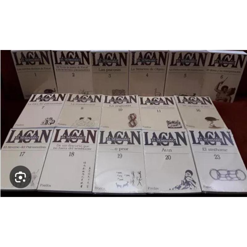 Seminarios de Lacan.