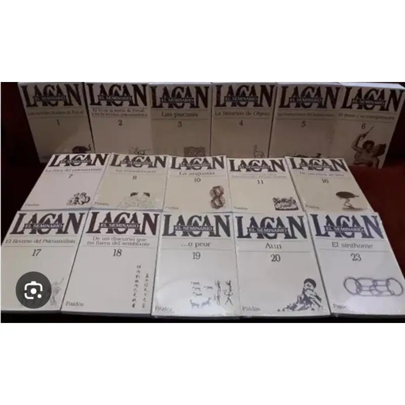 Seminarios de Lacan.