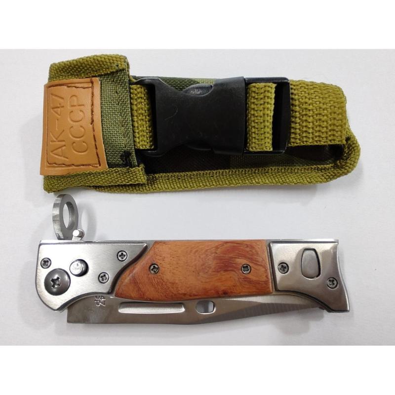 Navaja Plegable Bayoneta AK-47 Funda 22 cm Total - 3