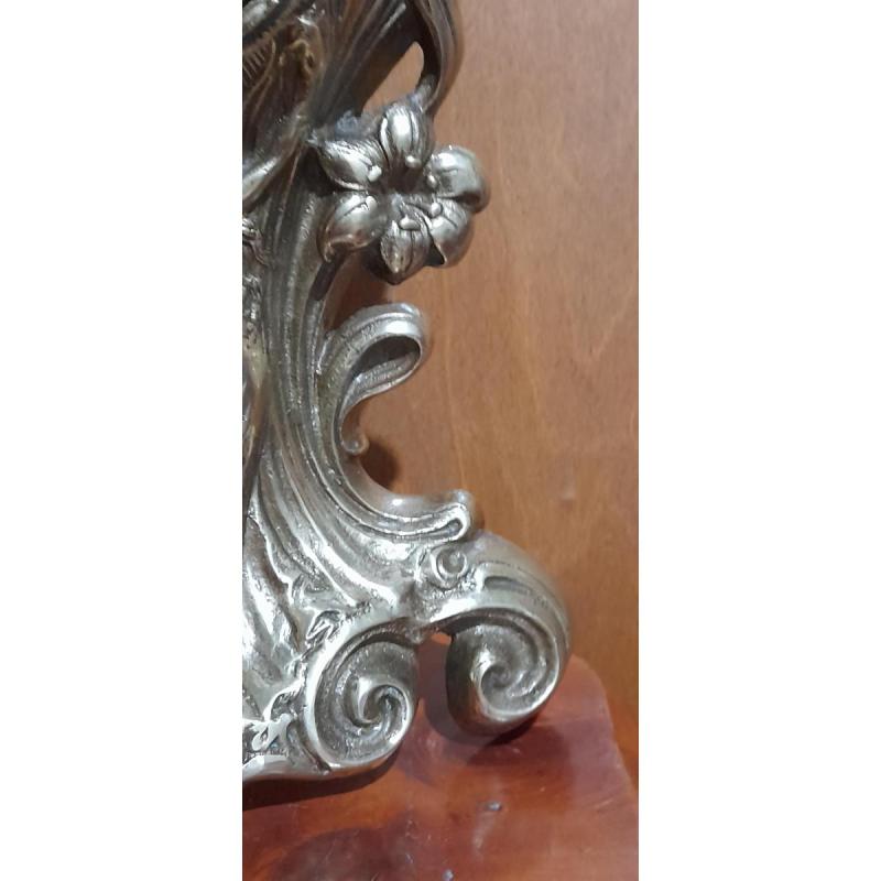 Vendo antiguo reloj de chimenea Art Nouveau - 6