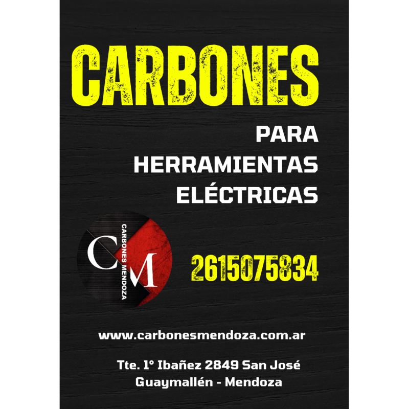 Carbones para herramientas electricas