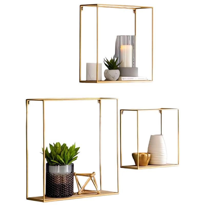 Macetero Estante de Hierro (Combo × 3) Medidas Desiguales