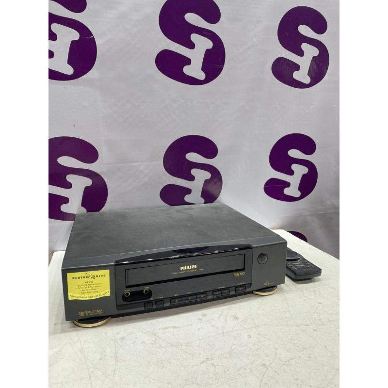 Video Casetera VHS Philips 4 Cabezales Binorma Con Control Remoto