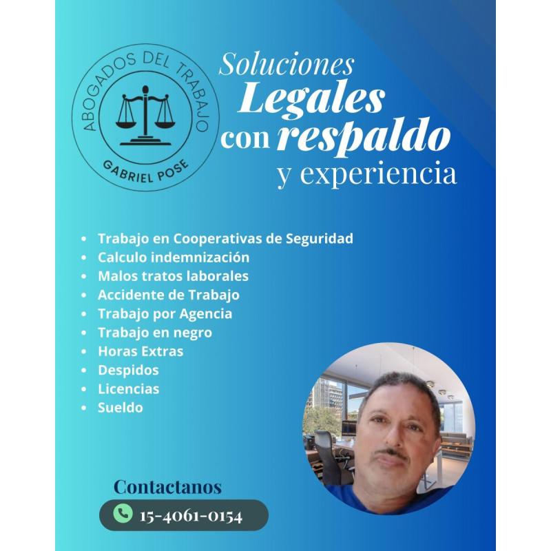 Tus abogados laborales san miguel, pilar y caba