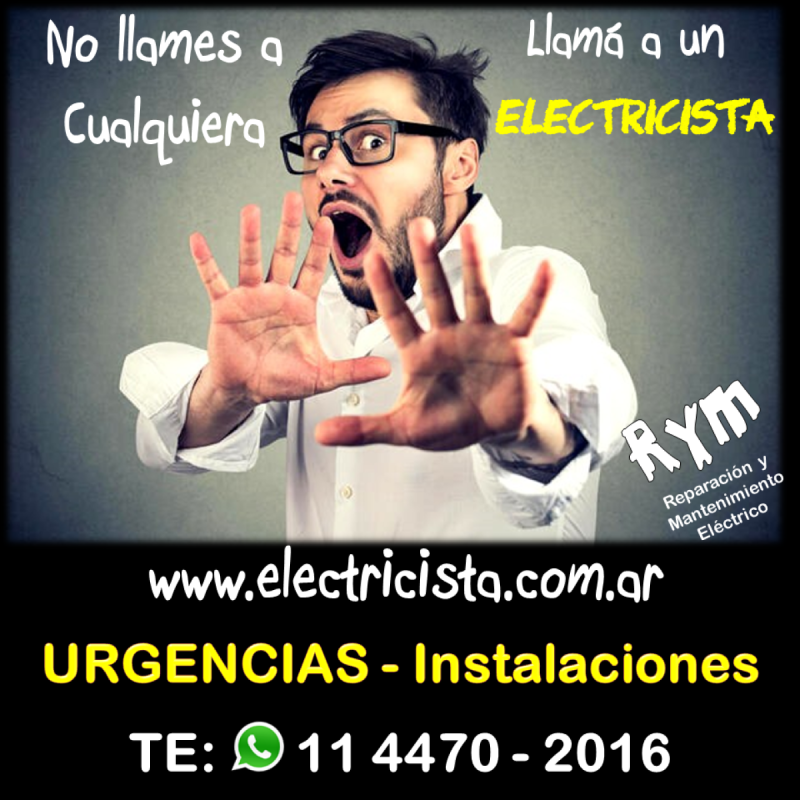 Electricista urgencias reparaciones instalaciones mantenimiento