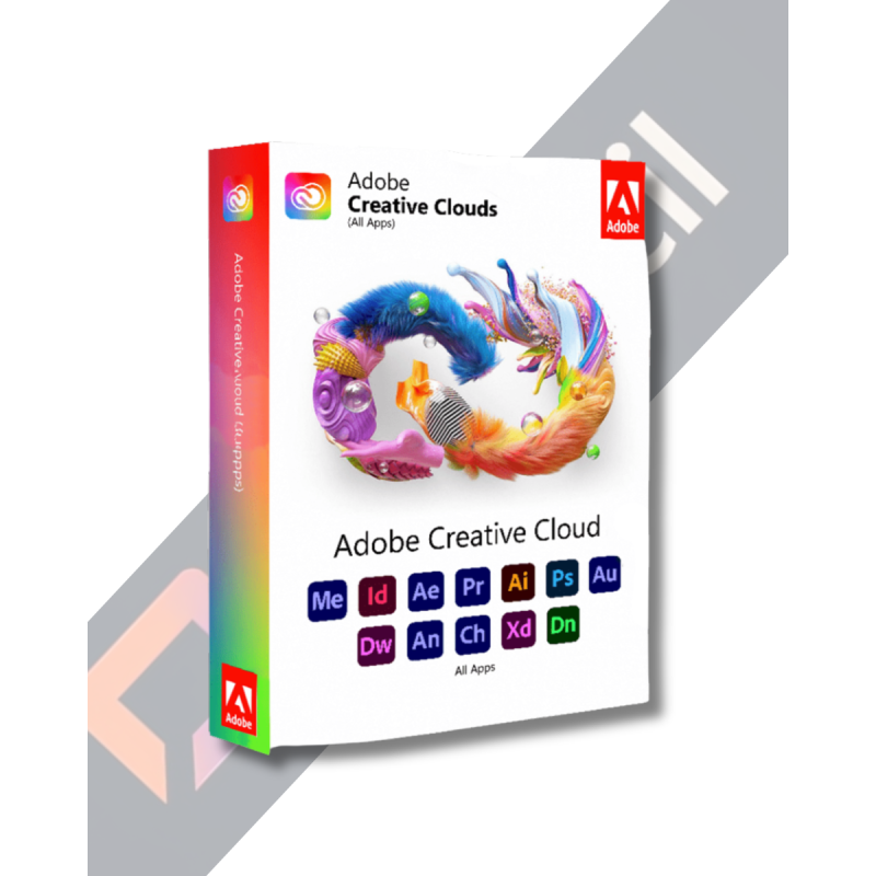 Adobe Creative cloud All Apps ( Incluida las IA) - 12 meses
