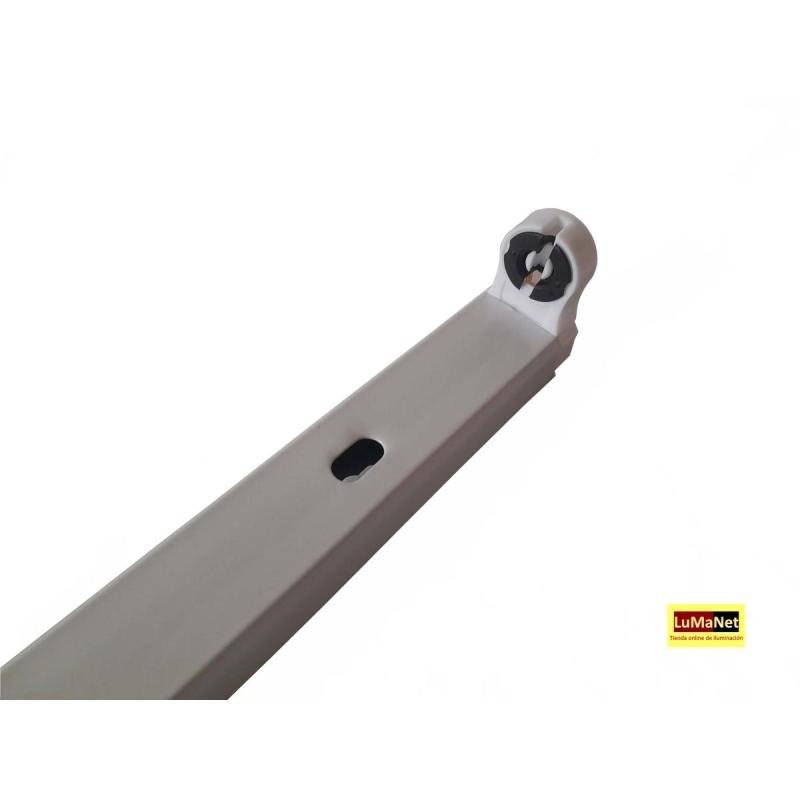 Liston De Chapa Interelec Para Tubo Led De 60cm G13 - 4