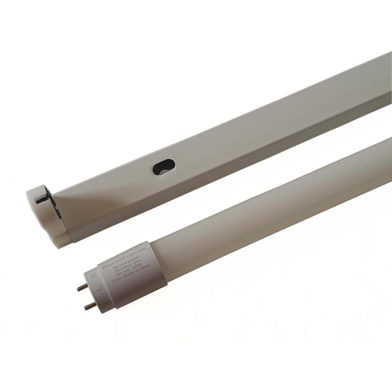 Liston Con Tubo Led Interelec 9w G13 Luz Fría