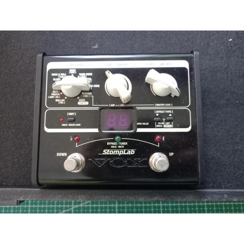 Pedales multiefecto VOX StompLab IG y Zoom G1X Four