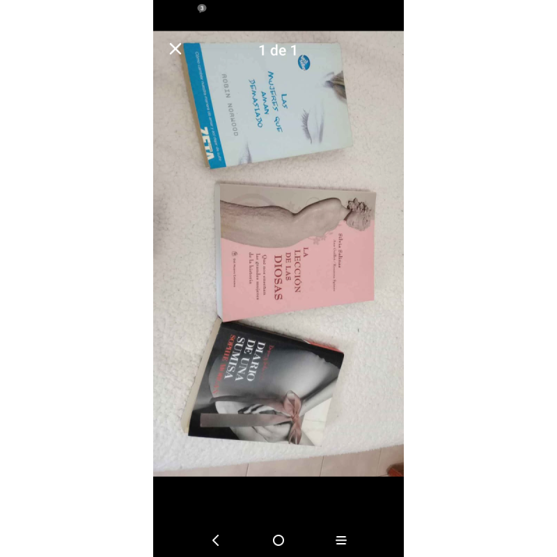 Vendo libros usados