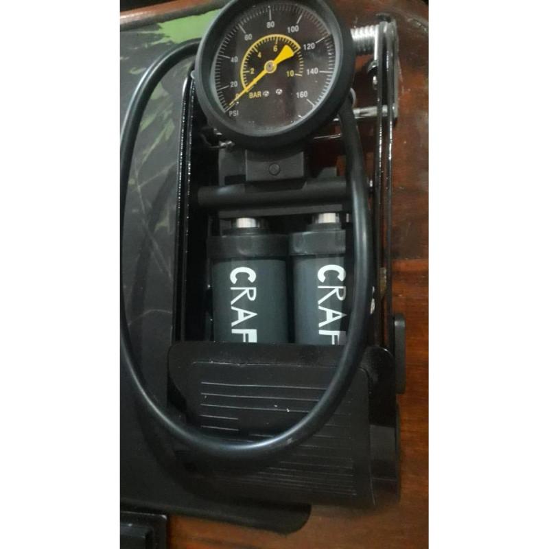 Vendo inflador de pie multiuso con manometro practicamente sin uso - 3