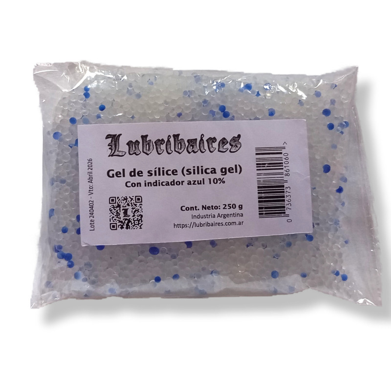 Silicagel desecante deshumidificador antihumedad 10% azul