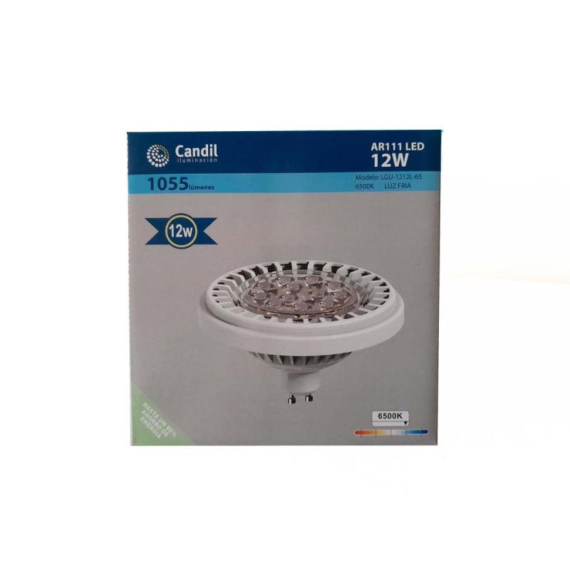 Lampara Led Dicroica Ar111 Candil 12w Gu10 Luz Cálida O Fría - 2