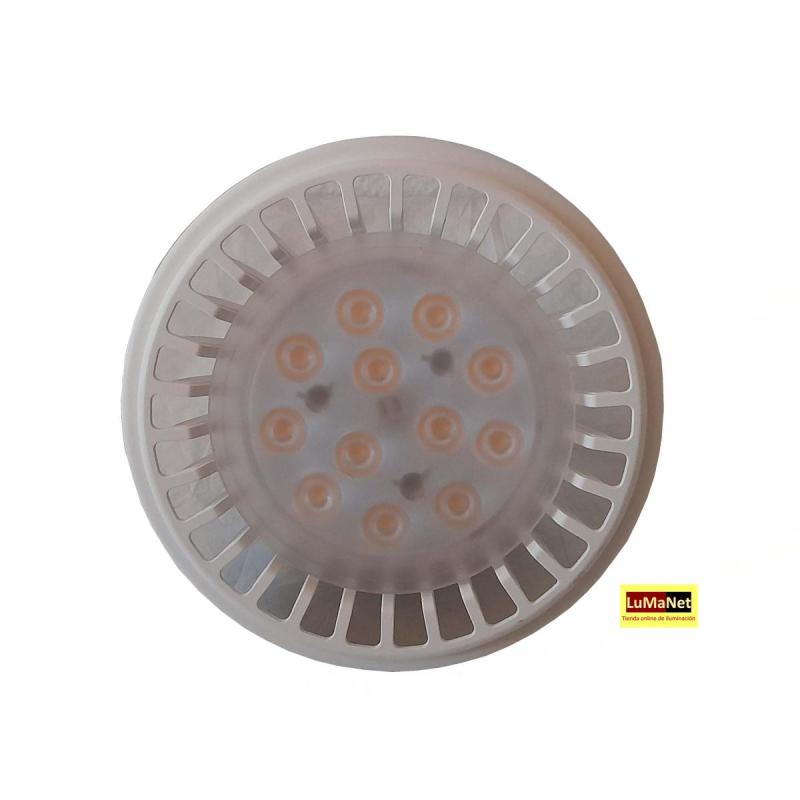 Lampara Led Dicroica Ar111 Candil 12w Gu10 Luz Cálida O Fría - 3