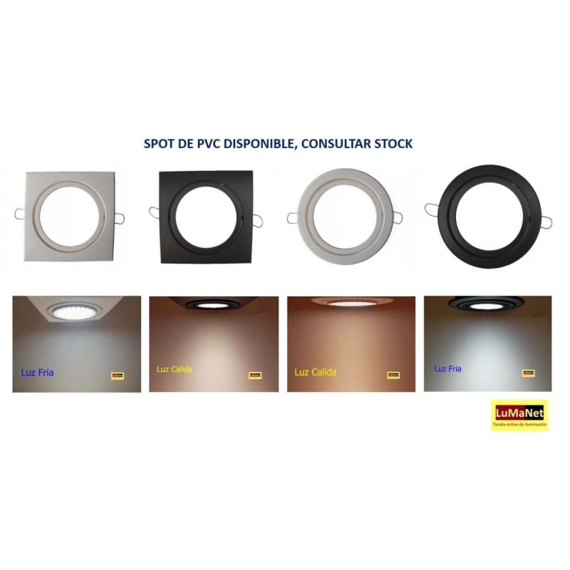 Lampara Led Dicroica Ar111 Candil 12w Gu10 Luz Cálida O Fría - 7