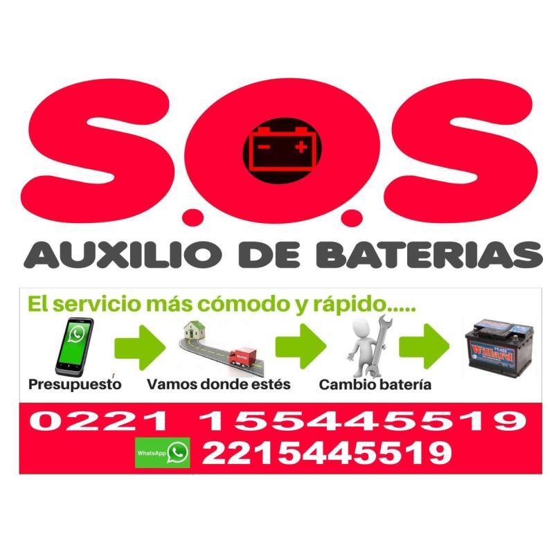 Sos auxilio baterias laplata