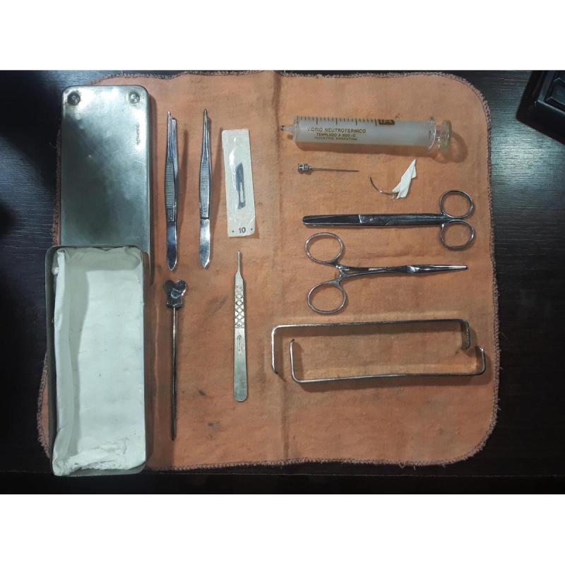 Antigüedad! Equipo De Cirugía - Enfermería - Medicina vintage! - 1/12