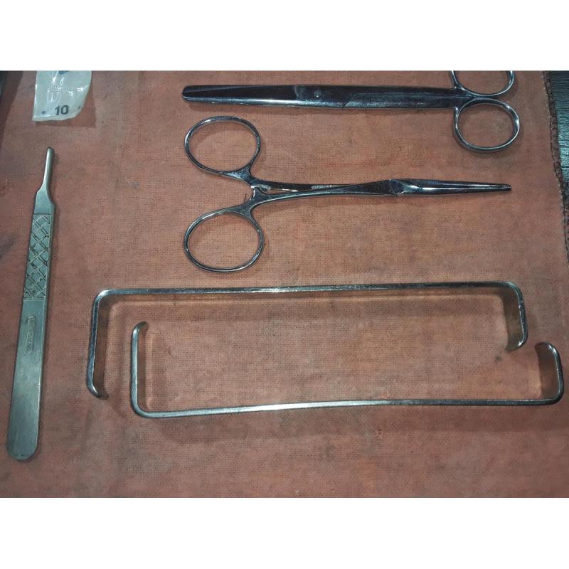 Antigüedad! Equipo De Cirugía - Enfermería - Medicina vintage! - 5/12