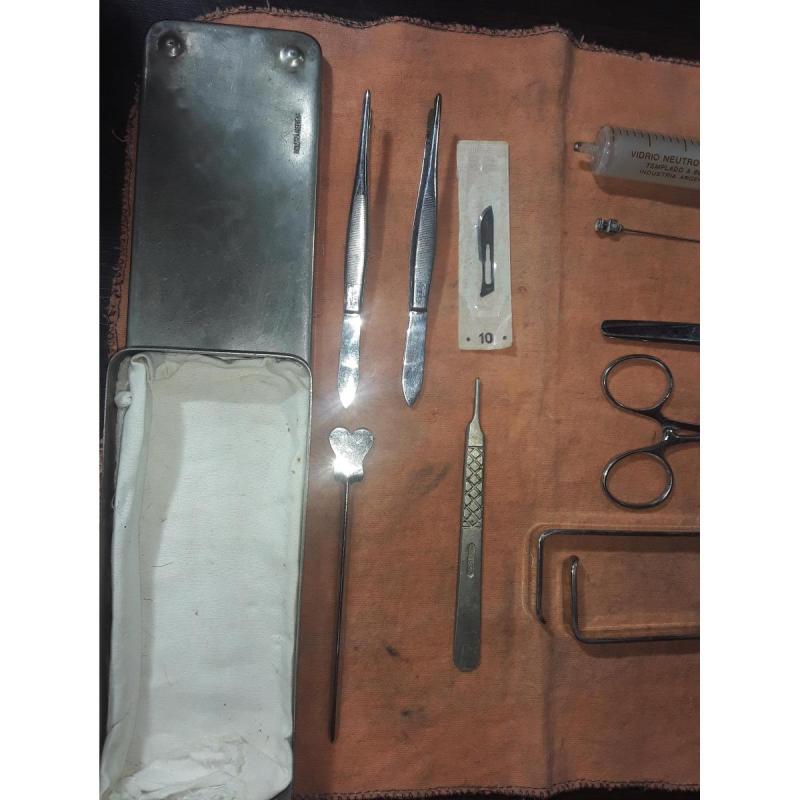 Antigüedad! Equipo De Cirugía - Enfermería - Medicina vintage! - 7/12