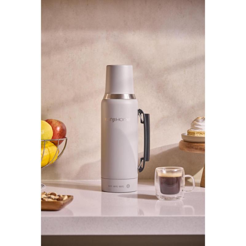 Termo eléctrico Kanji Home con control de temperatura – ideal para mate o café - 2/4