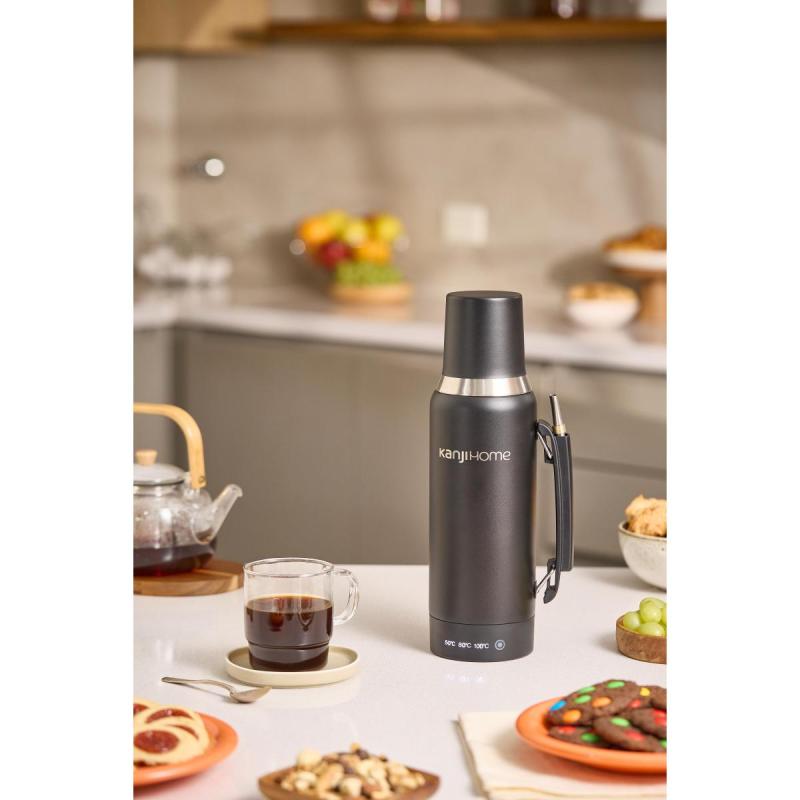 Termo eléctrico Kanji Home con control de temperatura – ideal para mate o café - 4