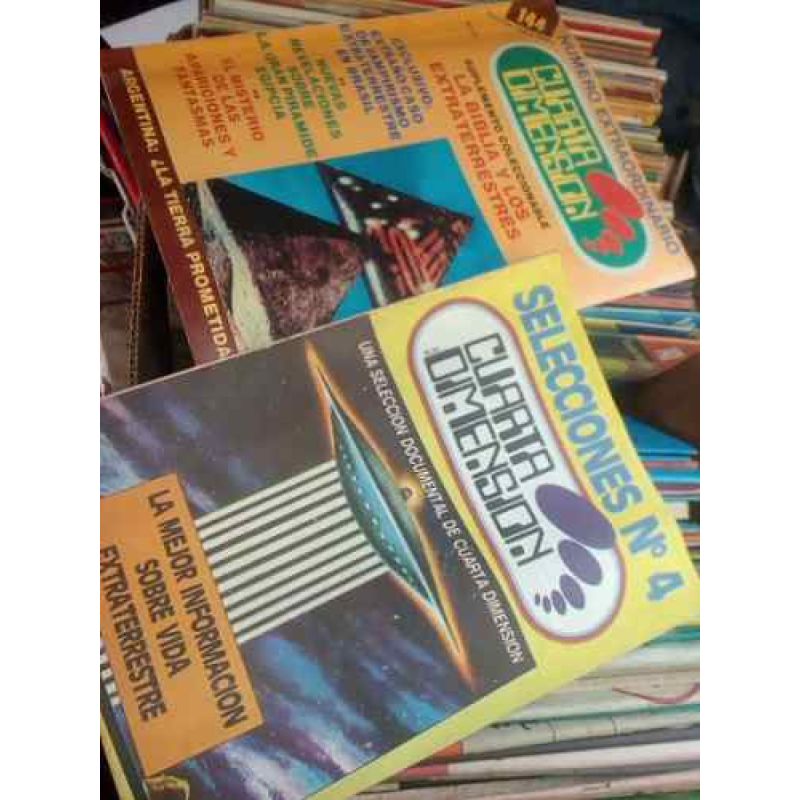 Coleccion revista cuarta dimension