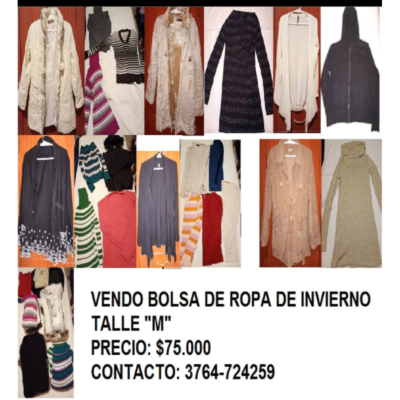 Vendo ropa de mujer