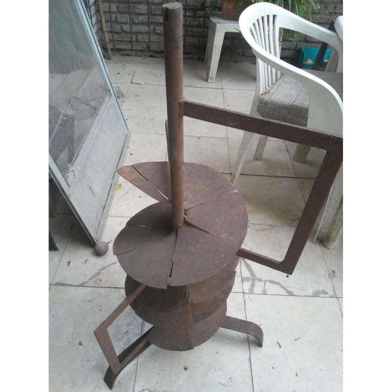 Eje agitador espiralado