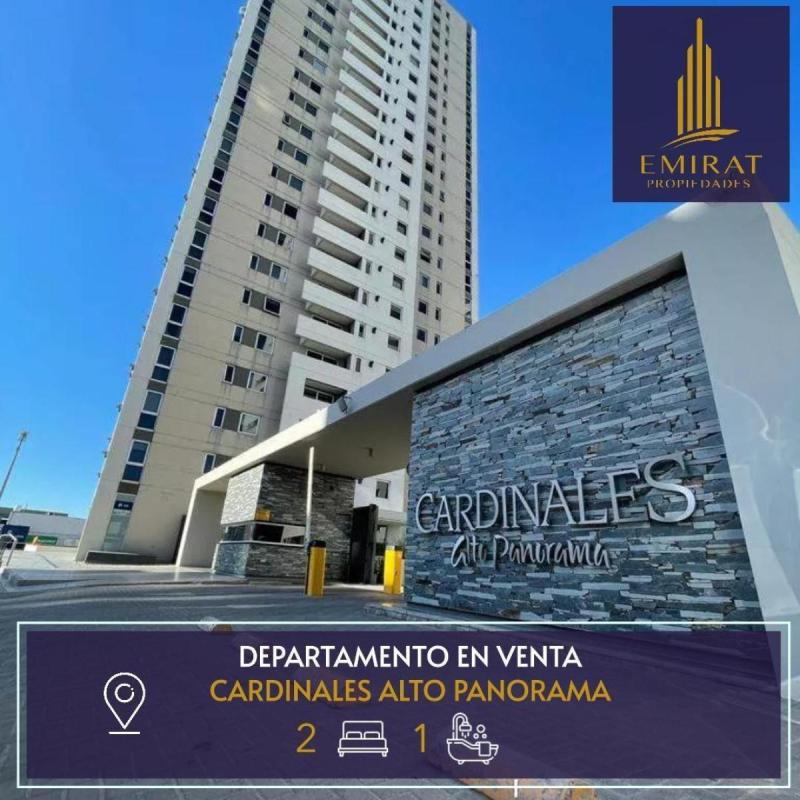 vendo DPTO de 2 dormitorios en Cardinales Alto panorama