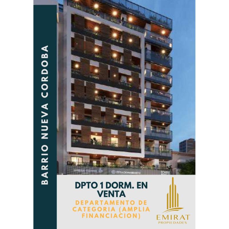 Vendó dpto de un dorm. en pozo en barrio nueva Córdoba