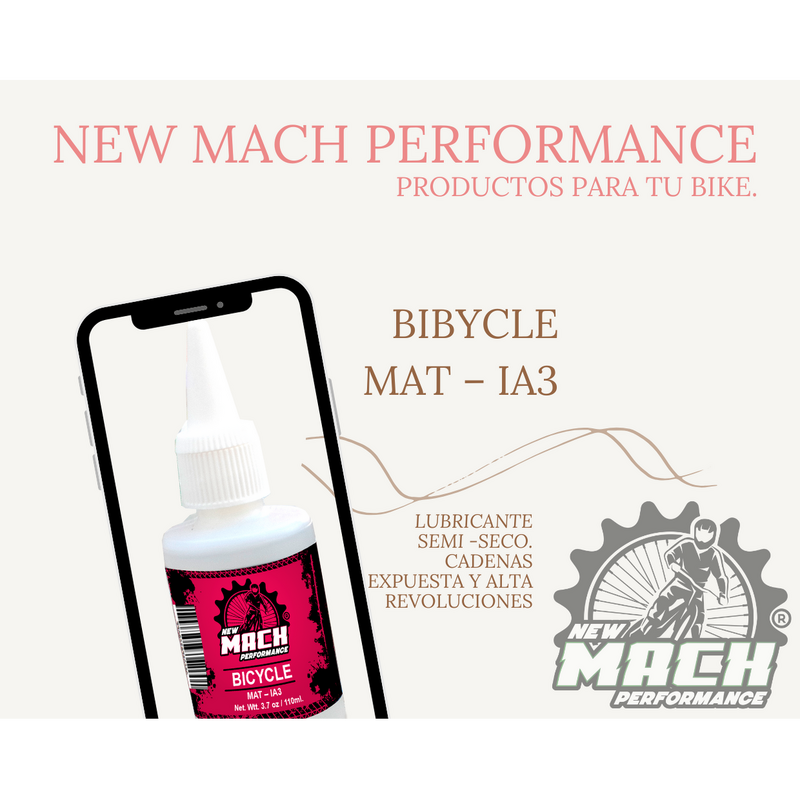Lubricante Semi Sintético. 60 ml. Para Bikes.