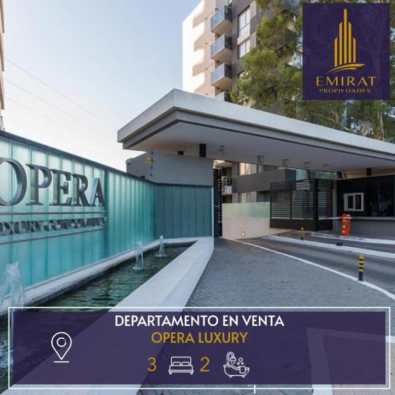 Vendo departamento de tres dormitorios en opera luxury