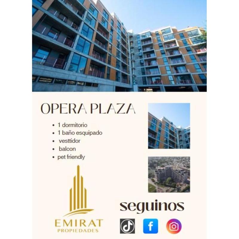 Vendo departamento de un dormitorio en opera plaza