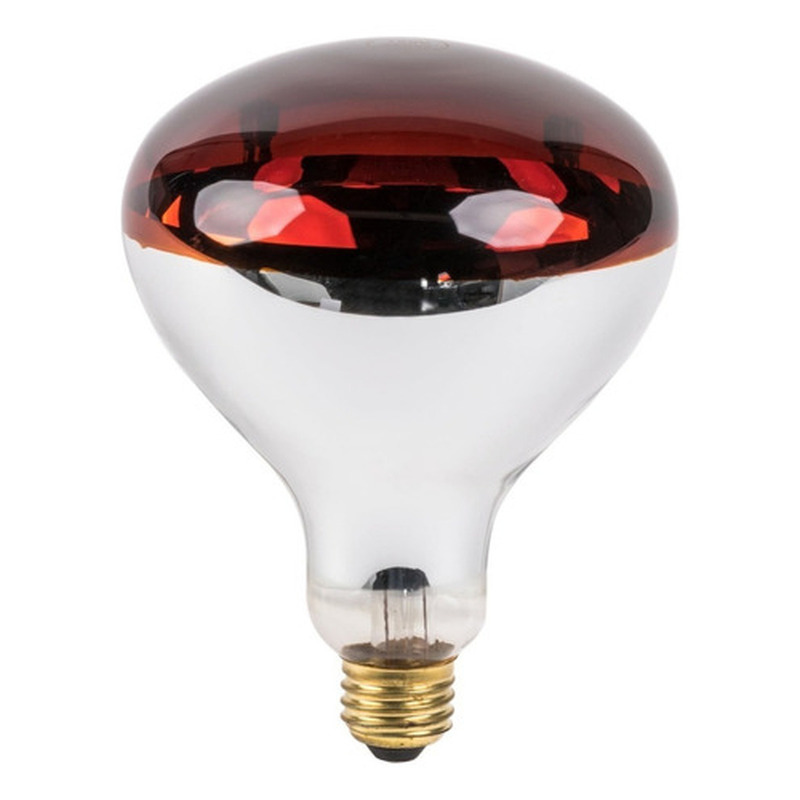 Foco Incandescente France Infrarroja 250w Bulbo Color Rojo 250w 220v
