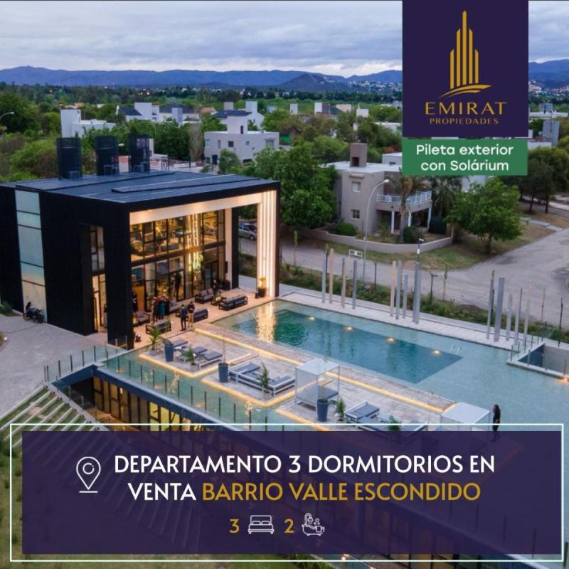Vendo Departamento en pozo en Valle Escondido. Cordoba