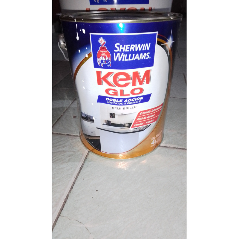 Esmalte Sintético Kem Glo Blanco 4 Lts.