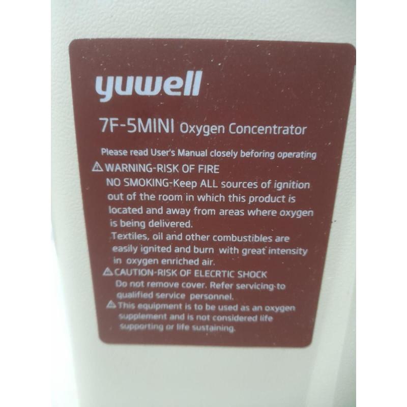 Vendo concentrador de oxigeno yuwell