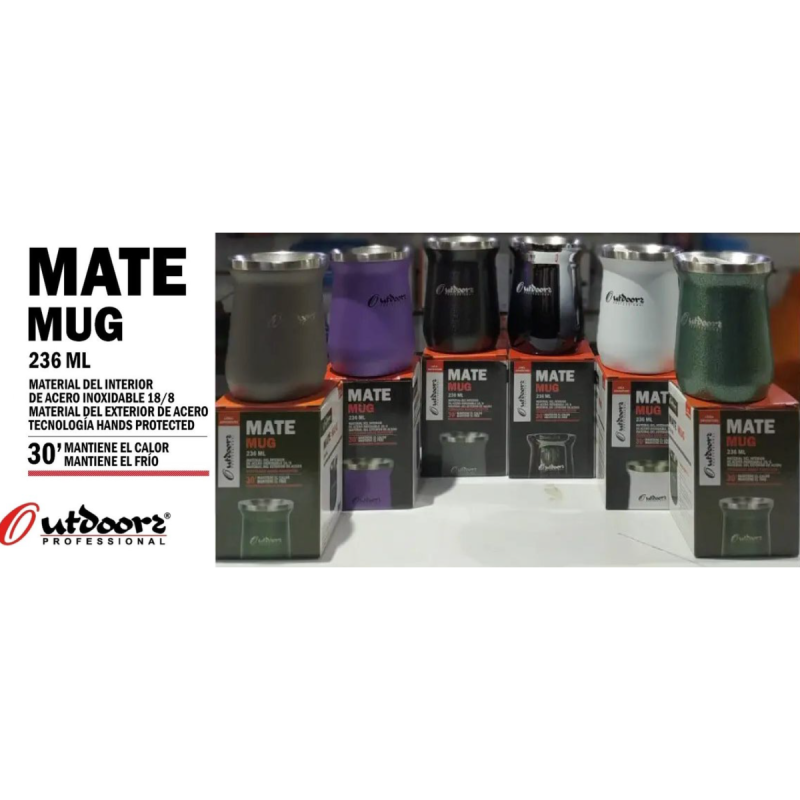Mate mug outdoors termico