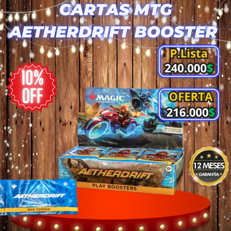 Magic The Gathering Aetherdrift Box Sellado Ingles