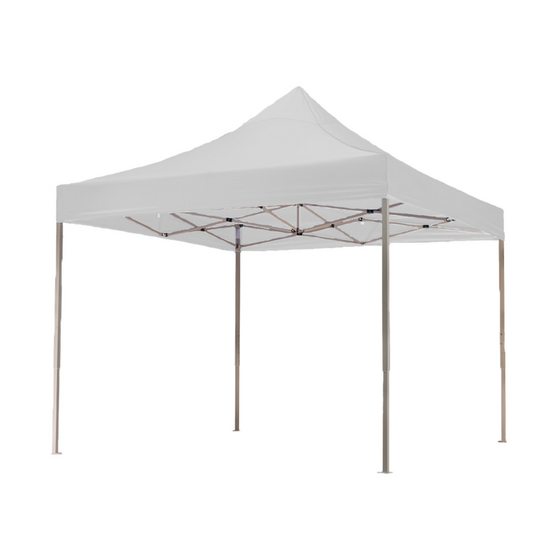 Gazebo Kanji Gz001 3x3mts Exterior Playa Camping Tela Oxford Color Blanco - 2