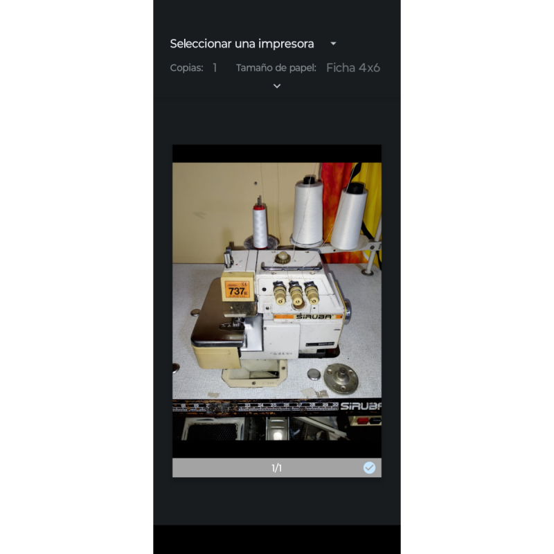 Maquina overlock - 2