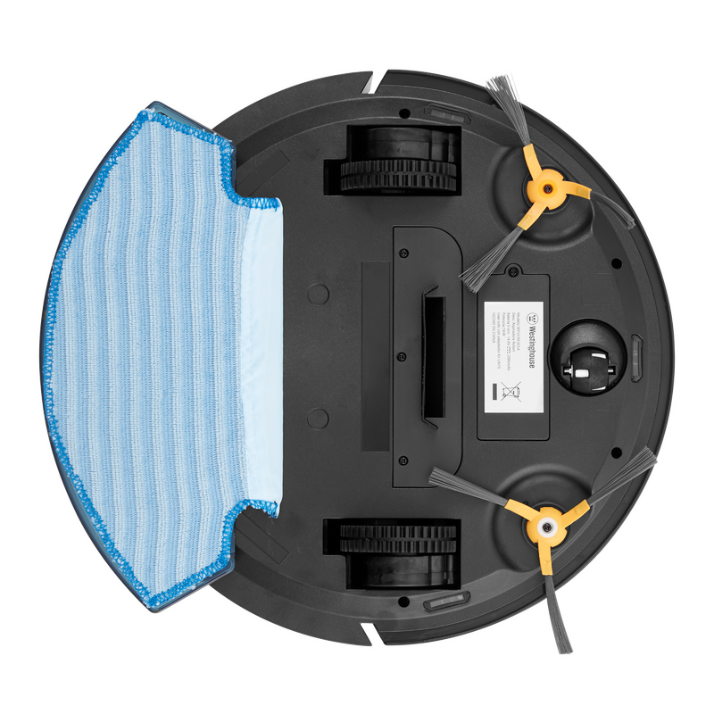 Aspiradora Robot Smart 3 En 1 Trapea Barre Y Aspira Color Negro - 6